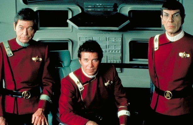 William Shatner in Star Trek: The Wrath of Khan