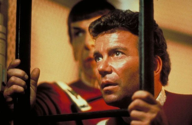 William Shatner in Star Trek II: The Wrath of Khan