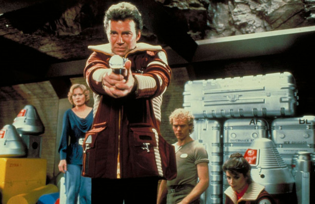 William Shatner in Star Trek II: The Wrath of Khan