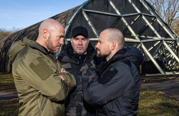 Ray Klaasens en Dai Carter met Jeroen van Koningsbrugge