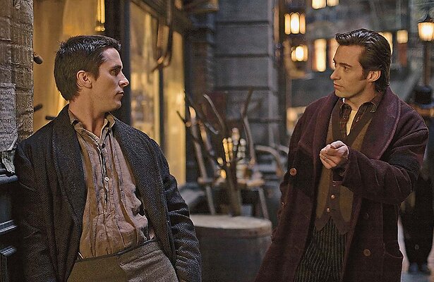 Christian Bale en Hugh Jackman in The Prestige