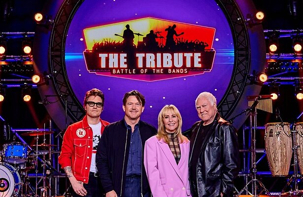 Spike, Johnny de Mol, Angela Groothuizen en Cesar Zuiderwijk