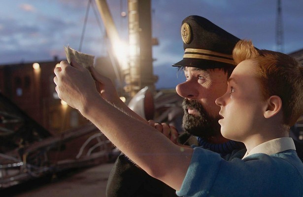 Still uit The Adventures of Tintin