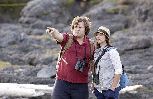 Jack Black en Rashida Jones in The Big Year