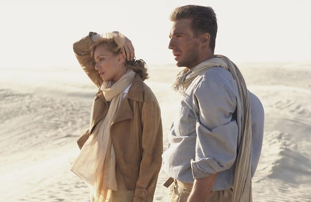 Kristin Scott Thomas en Ralph Fiennes in The English Patient