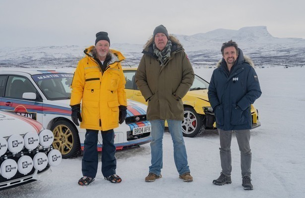 James May, Jeremy Clarkson, Richard Hammond in The Grand Tour