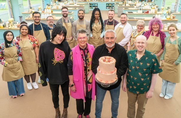 Paul Hollywood, Prue Leith, Noel Fielding, Matt Lucas in The Great British Bake Off