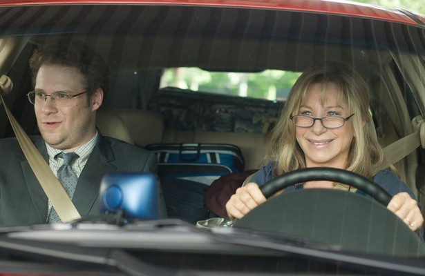 Seth Rogen en Barbra Streisand in The Guilt Trip