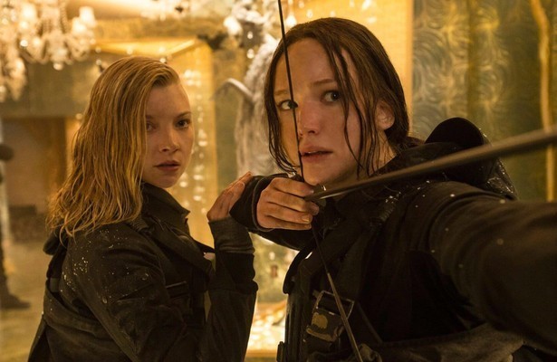 Jennifer Lawrence in The Hunger Games 