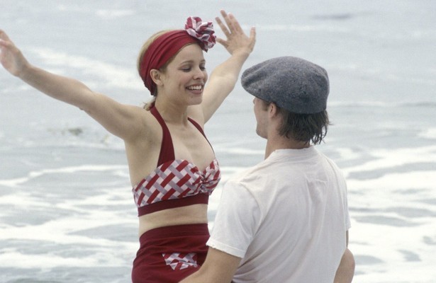 Ryan Gosling en Rachel McAdams in The Notebook
