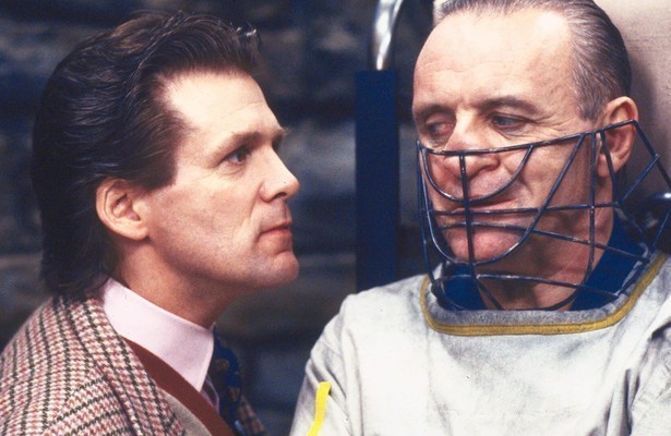 Anthony Heald en Anthony Hopkins in The Silence of the Lambs