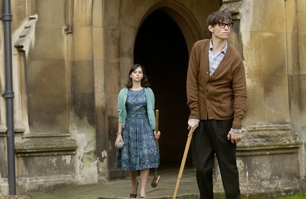 Eddie Redmayne en Felicity Jones in The Theory of Everything