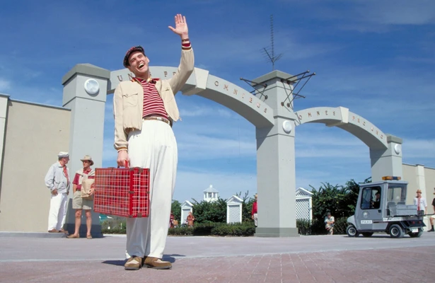 Jim Carrey in The Truman Show