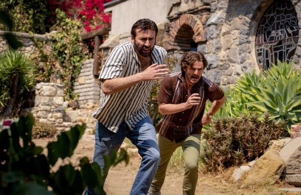 Nicolas Cage en Pedro Pascal in The Unbearable Weight of Massive Talent