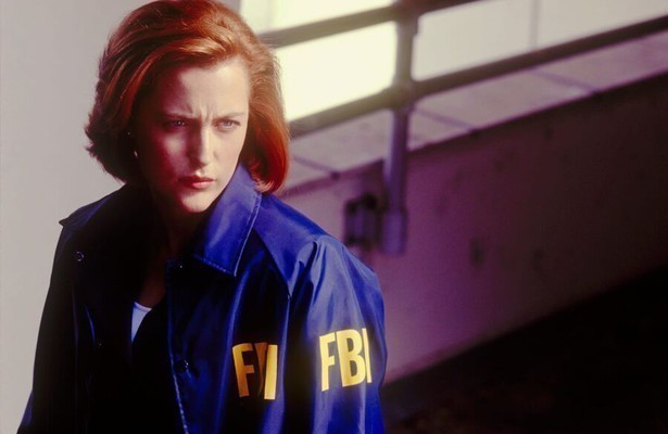 Gillian Anderson in The X-Files: The Movie