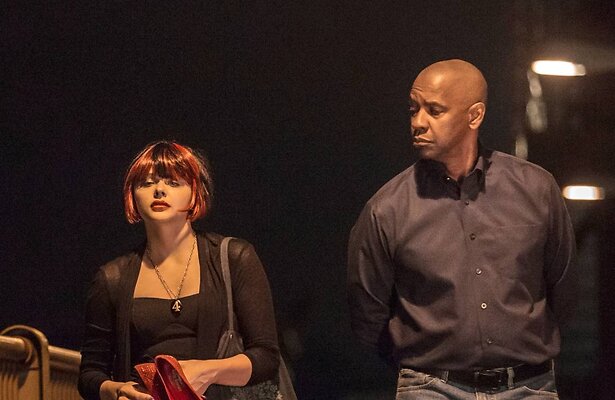 Chloe Grace Moretz en Denzel Washington in The Equalizer 3
