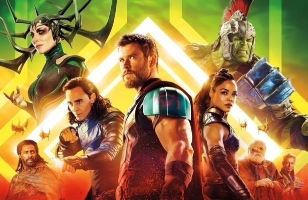 Chris Hemsworth en overige acteurs Thor: Ragnarok