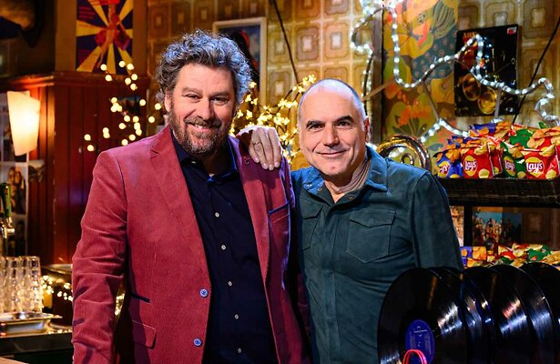 Diederik Ebbinge en Leo Blokhuis voor Top 2000 a Gogo