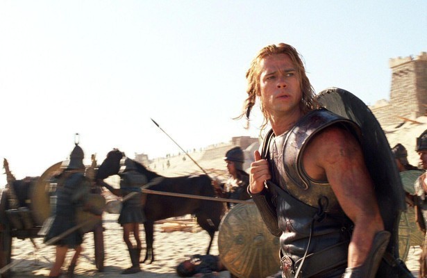 Brad Pitt in Troy