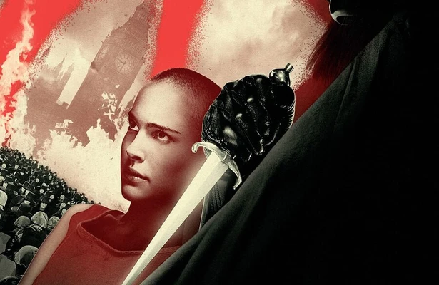 Natalie Portman in V for Vendetta
