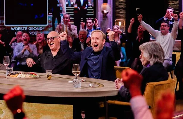 René van der Gijp, Raymond Mens en Johan Derksen
