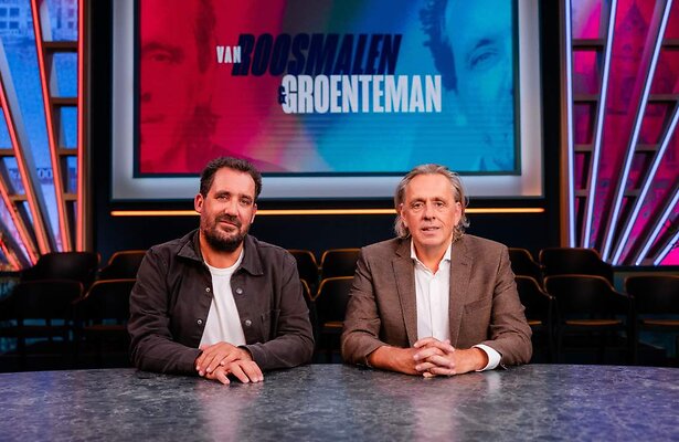 Marcel van Roosmalen en Gijs Groenteman