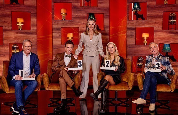 Gert Verhulst, James Cooke, Wendy van Dijk, Britt Dekker, Martien Meiland