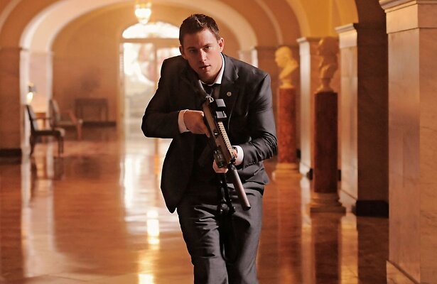 Channing Tatum in White House down
