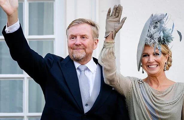 Koning Willem-Alexander en koningin Maxima tijdens Prinsjesdag