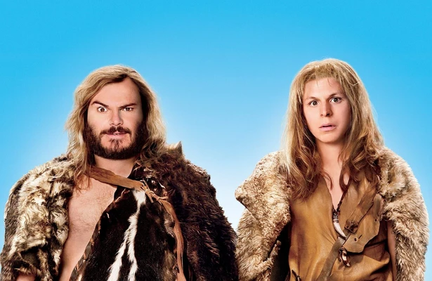 Michael Cera en Jack Black in Year One