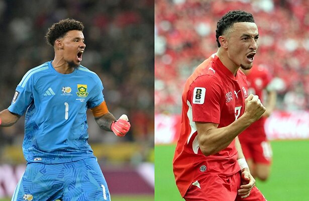 Ronwen Williams van Zuid-Afrika en Ruben Vargas van Canada