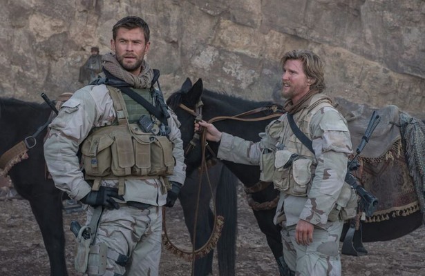 Chris Hemsworth in 12 Strong
