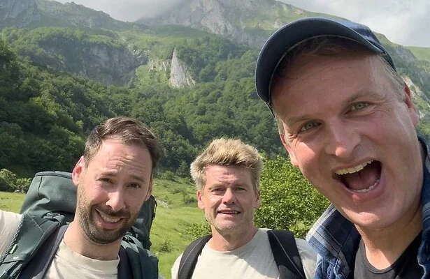Ruben Callens, Philippe Niclaes en Arnout Hauben