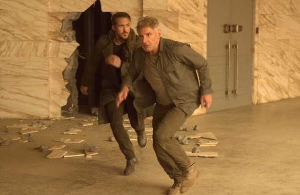Ryan Gosling en Harrison Ford in Blade Runner 2049
