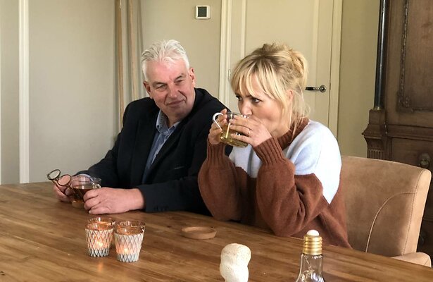 Boer Geert Jan tijdens zijn keuzemoment in het programma.