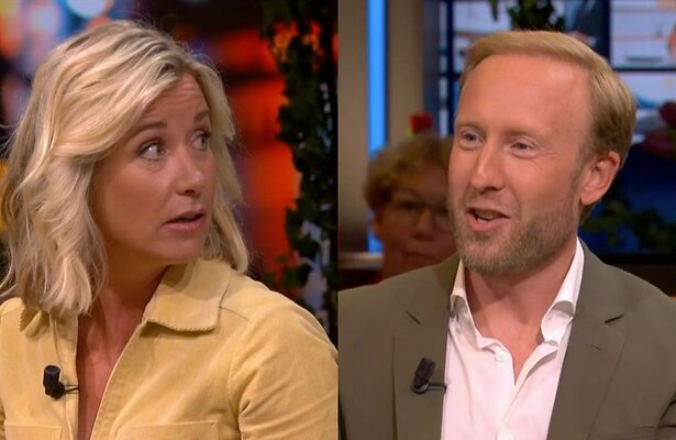 Carrie ten Napel en Raymond Mens