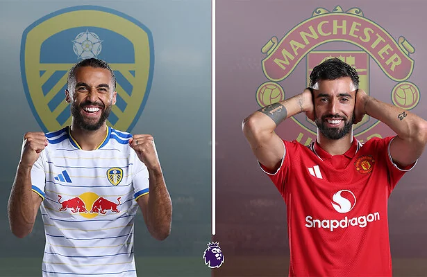 Dominic Calvert-Lewin (Leeds United) & Bruno Fernandes (Manchester United)