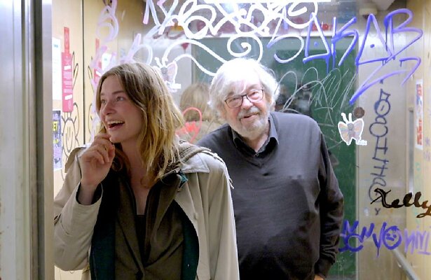 Maarten van Rossem en Emma Wortelboer voor Wortelboer & Van Rossem