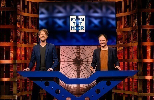 Niels van der Laan en Jeroen Woe voor Even tot Hier