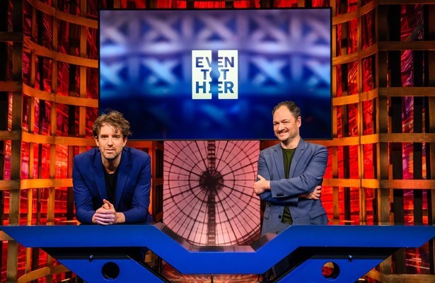 Niels van der Laan en Jeroen Woe in Even tot Hier