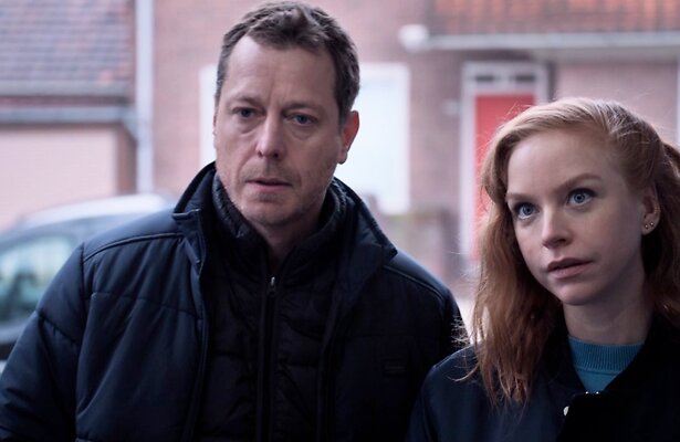 Anneke Sluiters en Mark van Eeuwen in Flikken Rotterdam