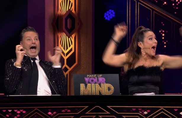 Fred van Leer en Quinty Trustfull in Make Up Your Mind