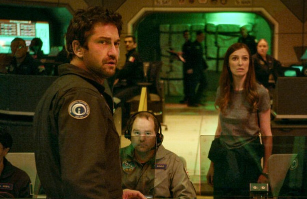 Gerard Butler en Jim Sturgess in Geostorm