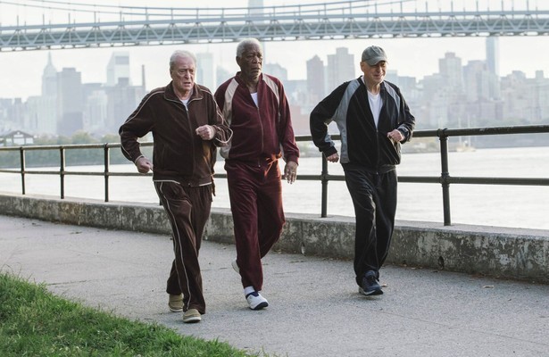 Michael Caine, Morgan Freeman en Alan Arkin in Going in Style