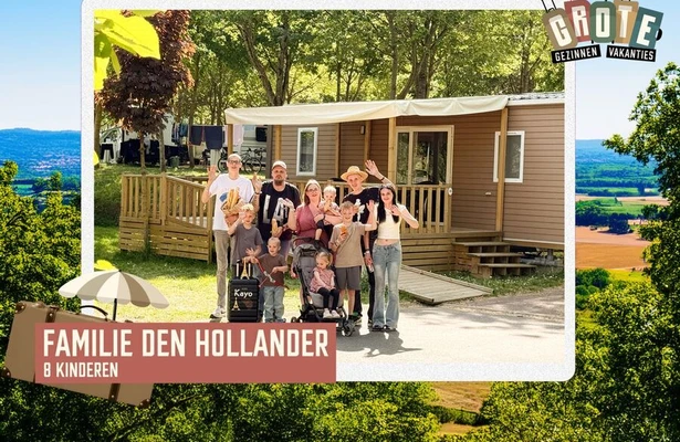 Familie Den Hollander in Grote Gezinnen, Grote Vakanties