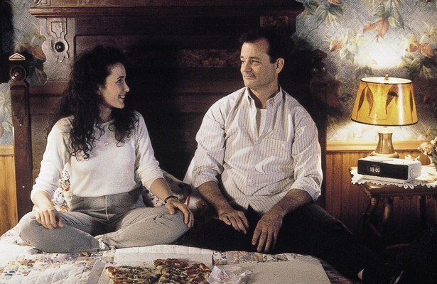 Andie MacDowell en Bill Murray in Groundhog Day