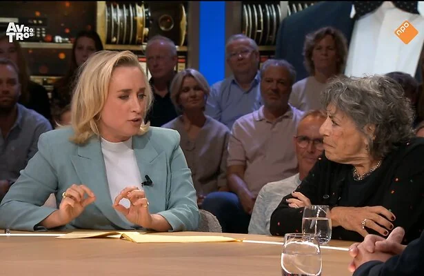 Eva Jinek en Hanneke Groenteman