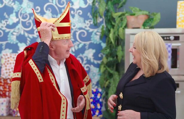 André van Duin en Janny van der Heijden in Heel Holland Bakt