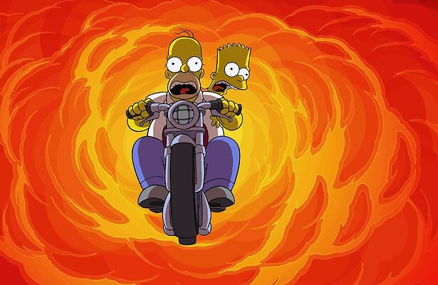 Still uit The Simpsons Movie