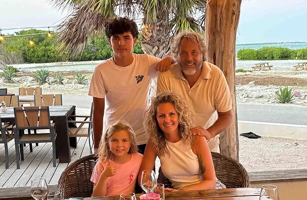 De familie Mensing in Ik Vertrek 